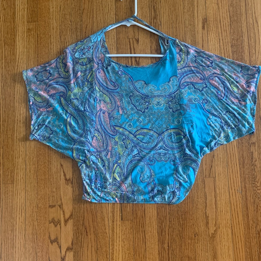 Anthropologie Weston Wear draped shirt